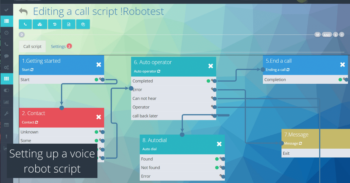 script voice robot
