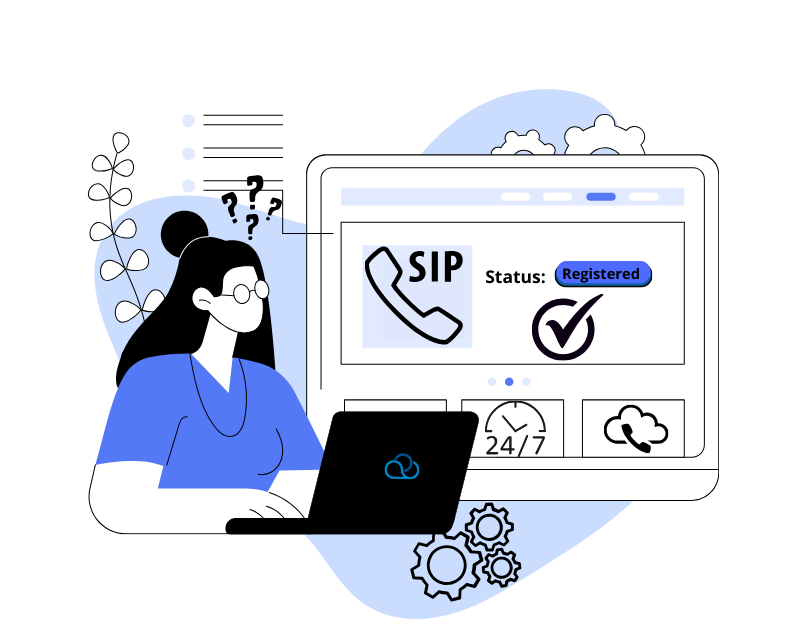 Як налаштувати SIP-провайдера в Окі-Токі: SIP-Client
