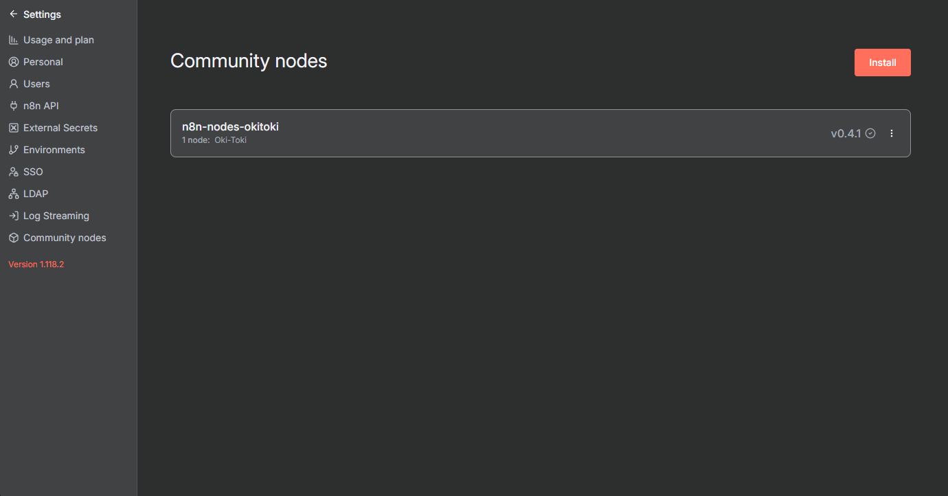 Додавання community вузла