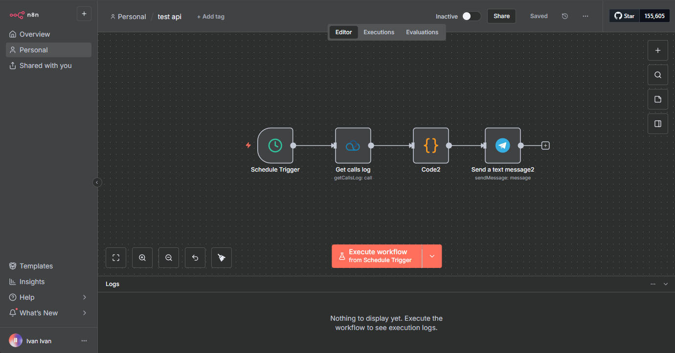 Ось так буде виглядати оновлений workflow.